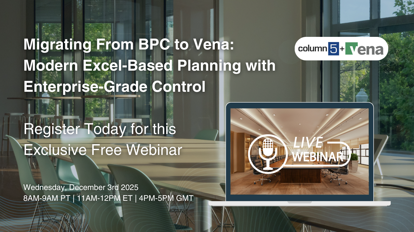 Migrating From BPC to Vena - LinkedIn