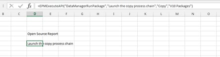 Triggering Logic to Process Chain 