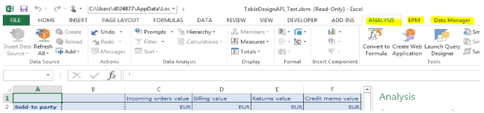 EPM vs Analysis Office